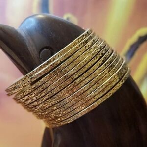 Goldtone Cuff Bracelet
